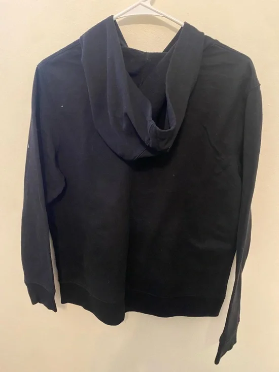 GAP Black Hoodie with White Appliqué Logo - Picture 2 of 2